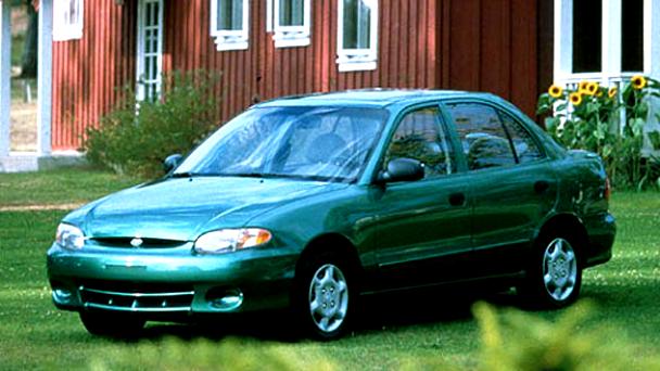 Hyundai Excel 3 Doors 1998 #6