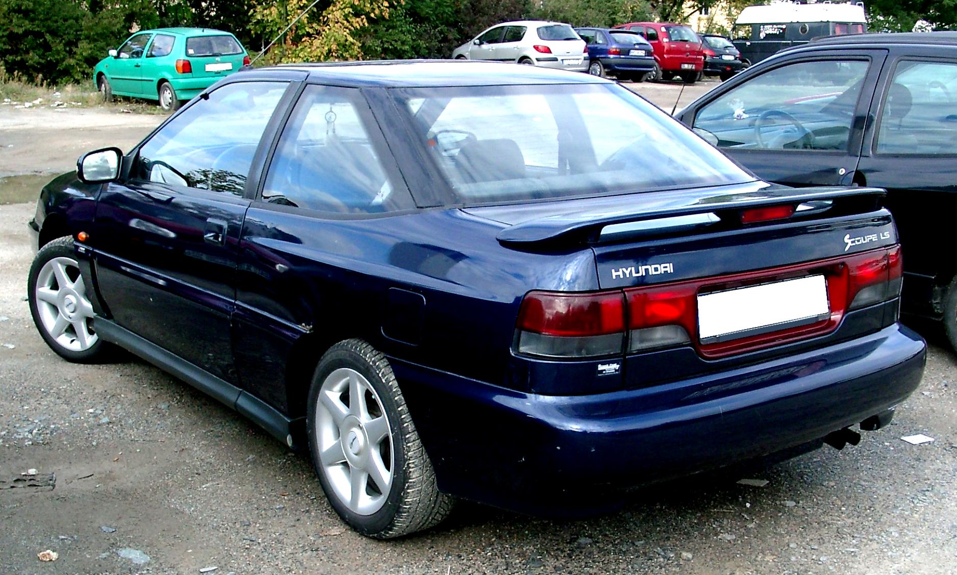 Hyundai Scoupe 1990 #1
