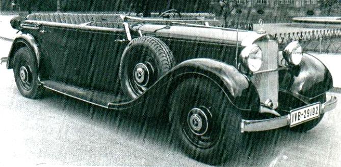 Mercedes Benz Typ 290 Cabriolet B W18 1934 #4