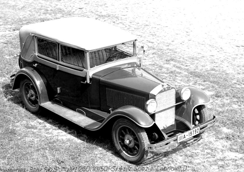Mercedes Benz Typ Stuttgart 260 Cabriolet A W11 1929 #3