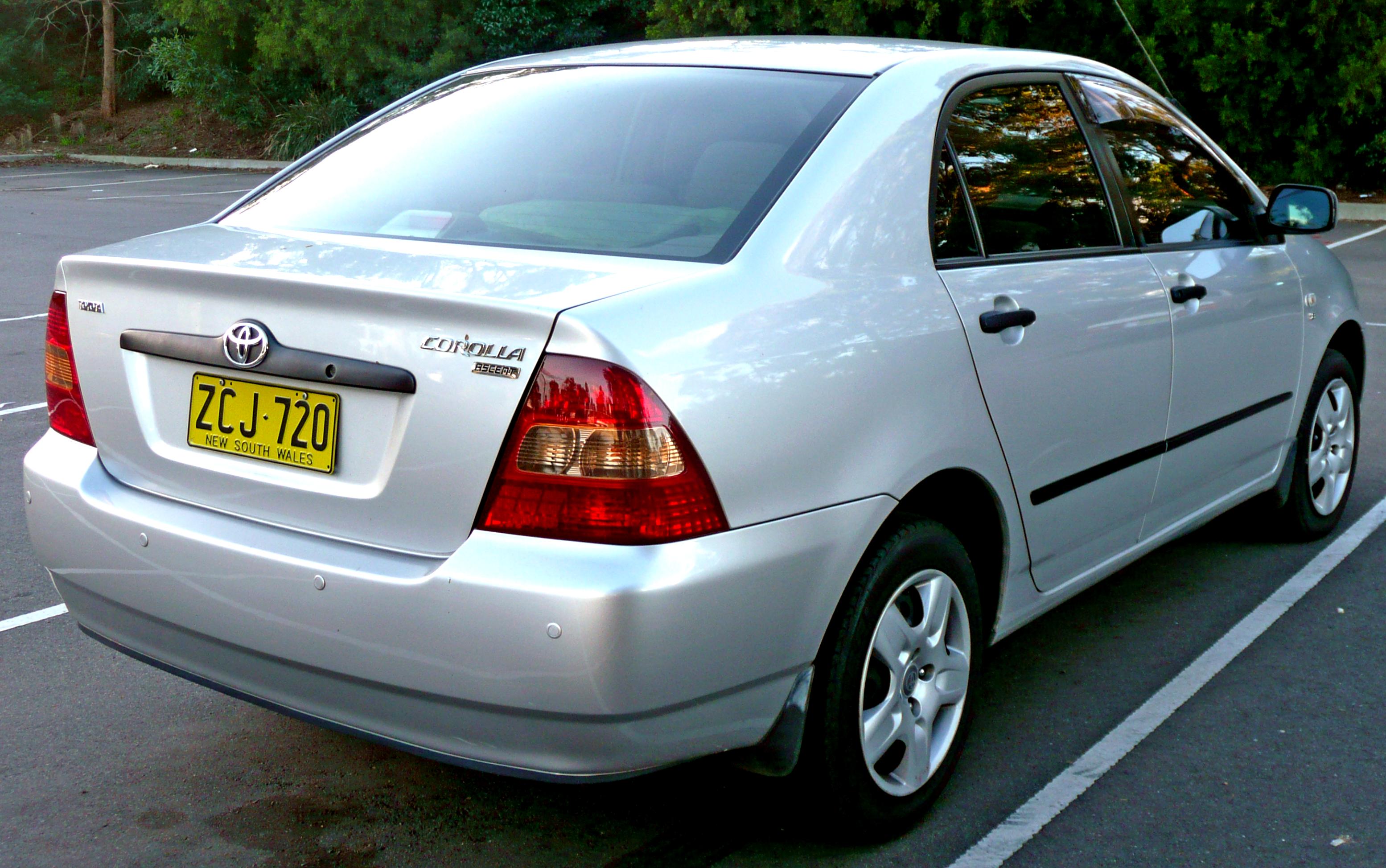 Toyota Corolla Sedan 2003 #5