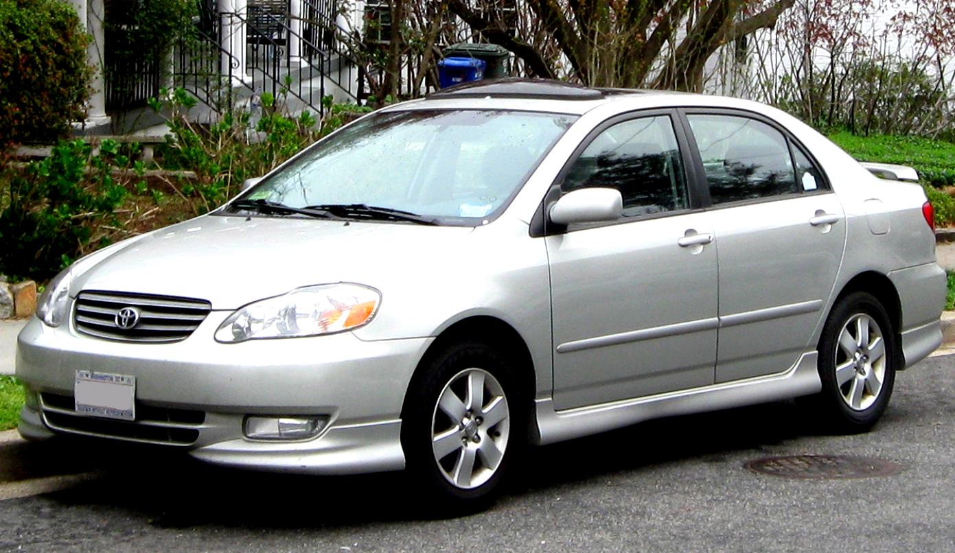 Toyota Corolla Sedan 2003 #9