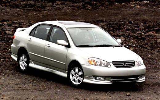 Toyota Corolla Sedan 2003 #10