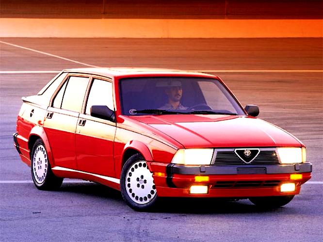 Alfa Romeo 75 1985 #4