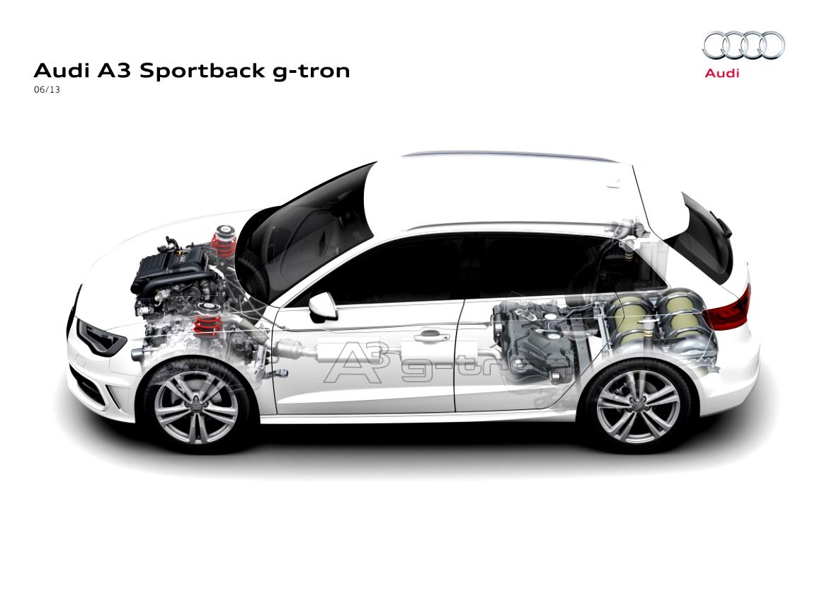 Audi A3 Sportback G-Tron 2013 #43