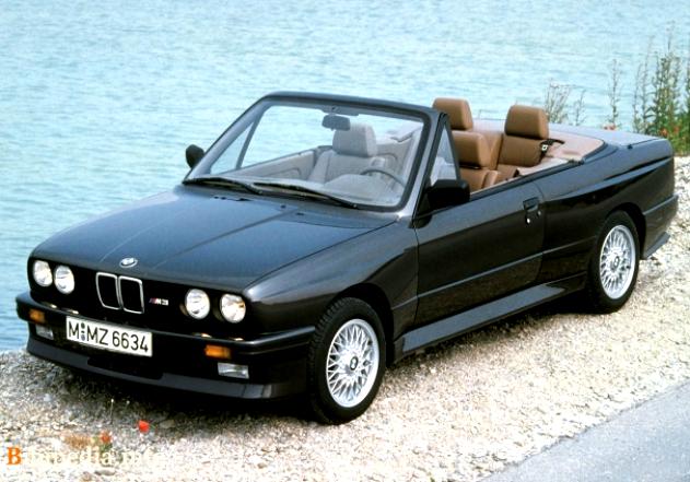 BMW 3 Series Cabriolet E30 1986 #8
