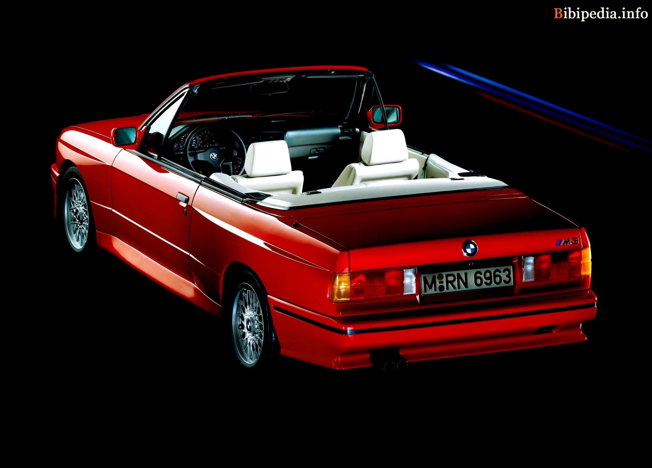 BMW 3 Series Cabriolet E30 1986 #18
