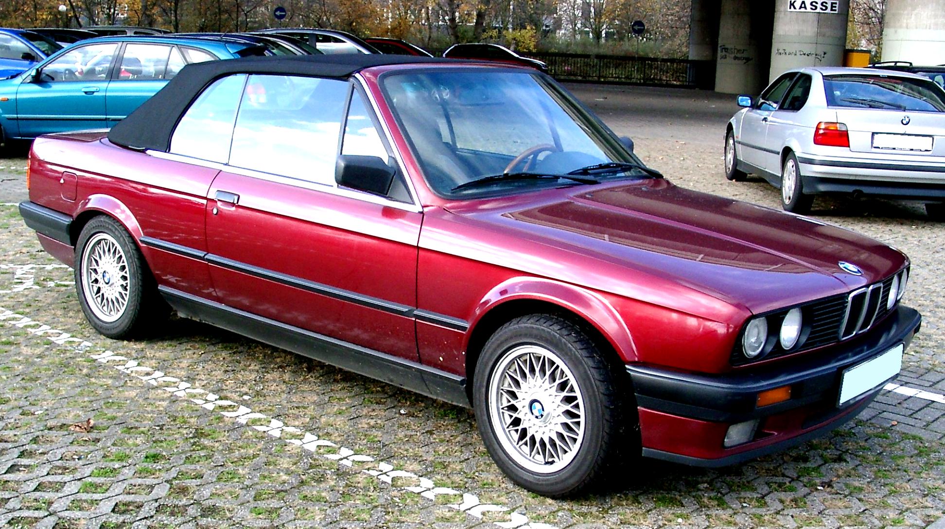 BMW 3 Series Cabriolet E30 1986 #21