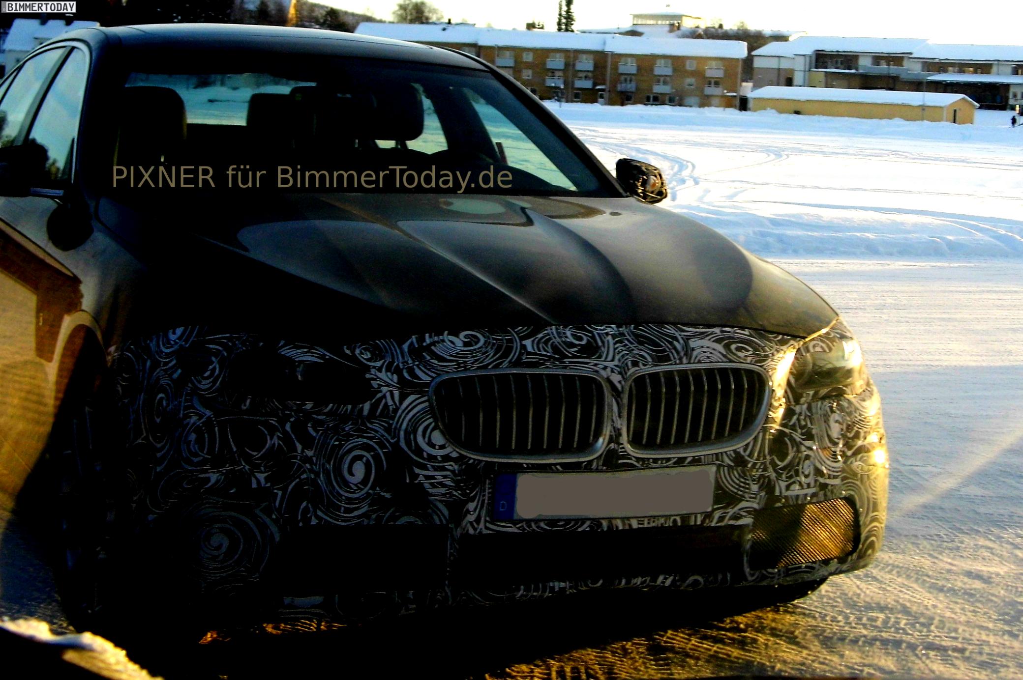 BMW 5 Series F10 LCI 2013 #11