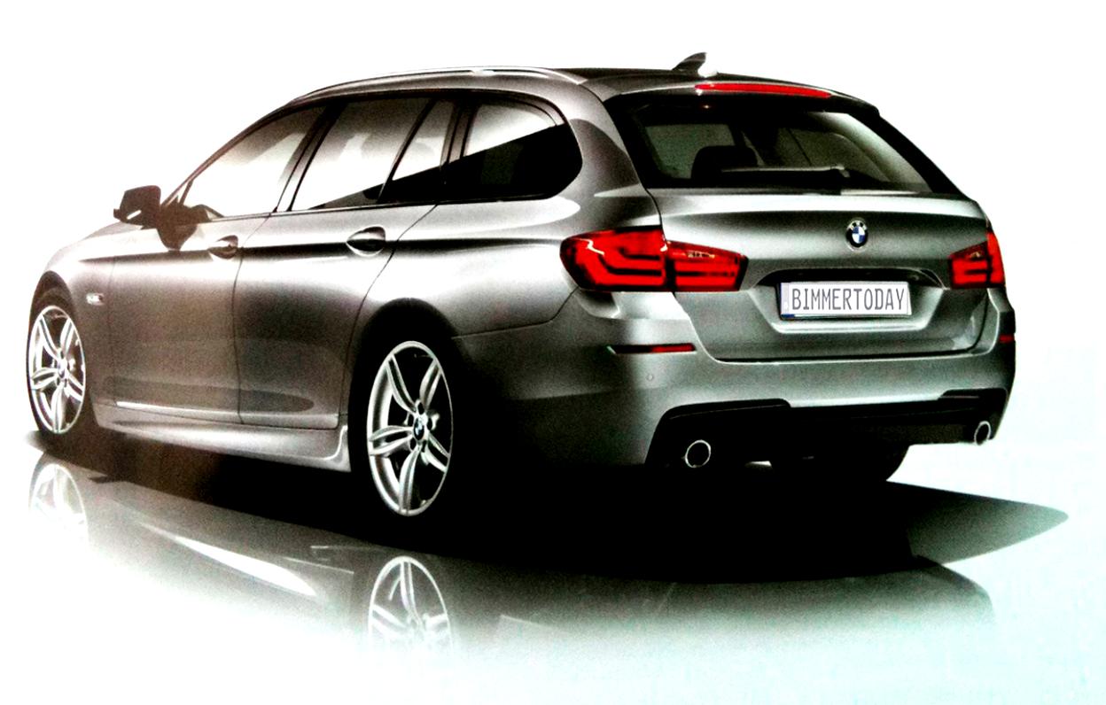 BMW 5 Series Touring F11 LCI 2013 #7