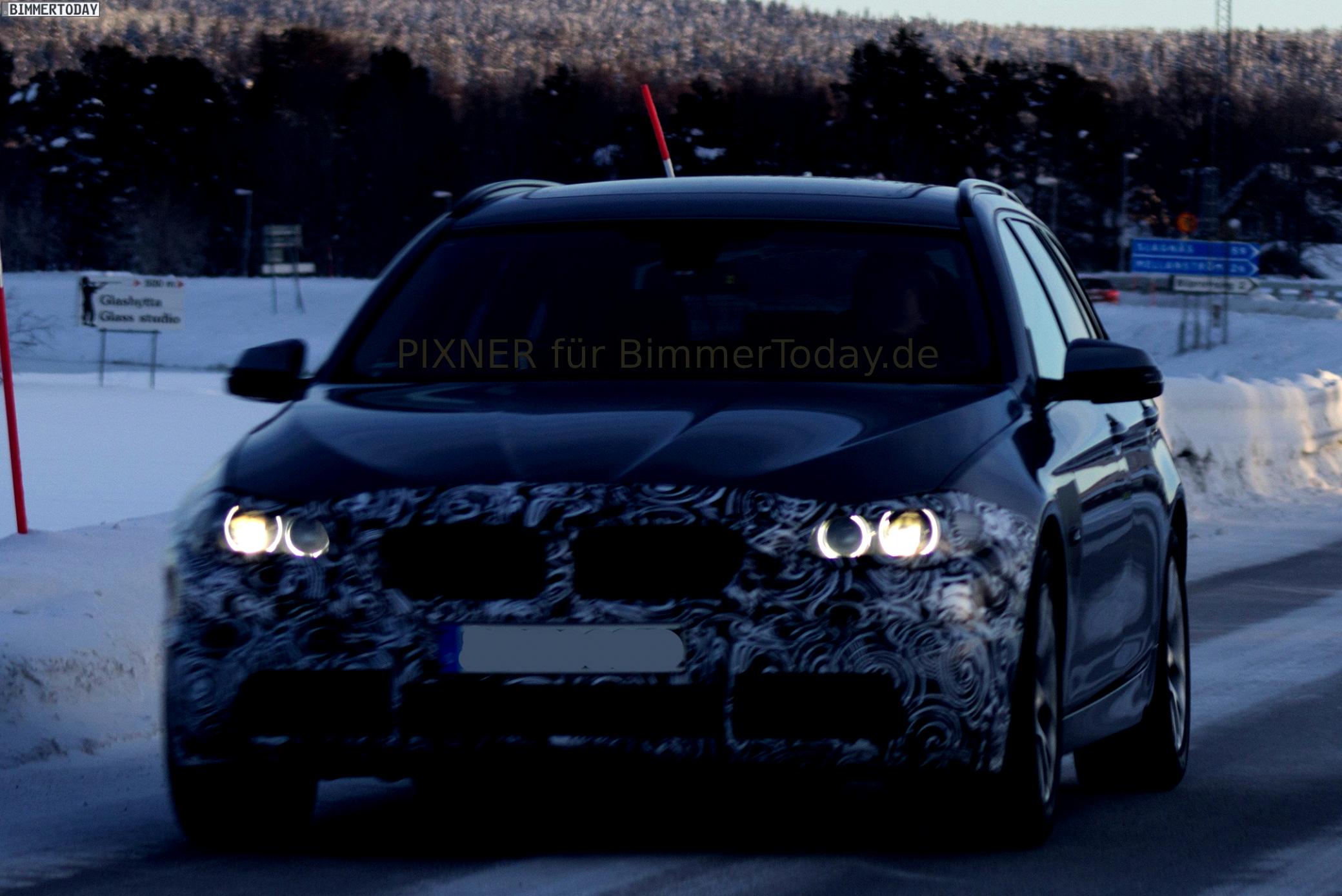 BMW 5 Series Touring F11 LCI 2013 #12
