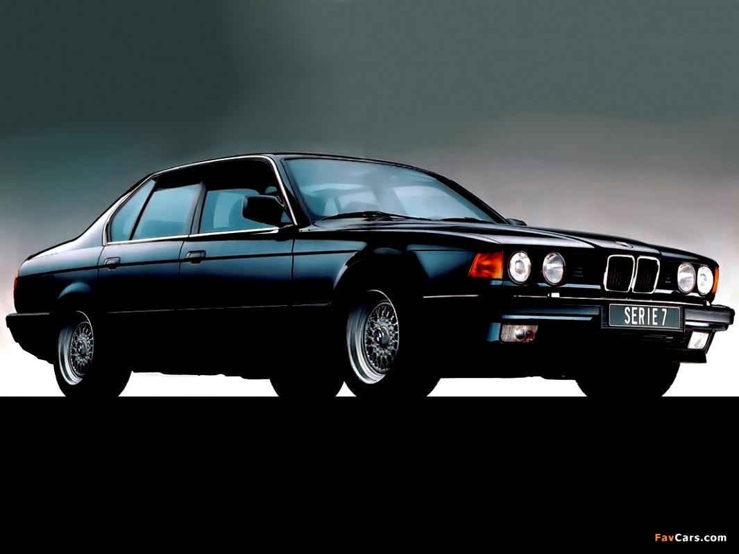 BMW 7 Series E32 1986 #7