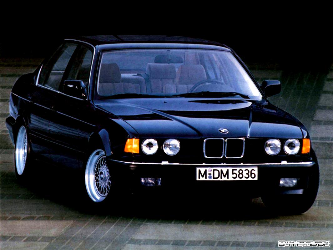 BMW 7 Series E32 1986 #8