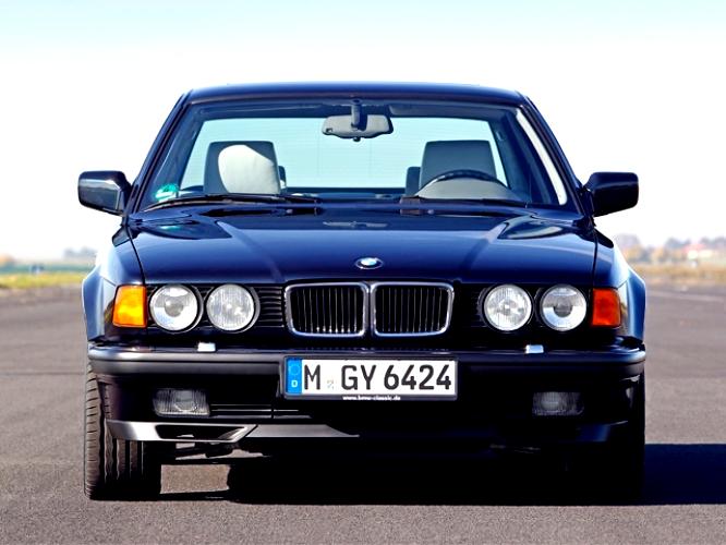 BMW 7 Series E32 1986 #11