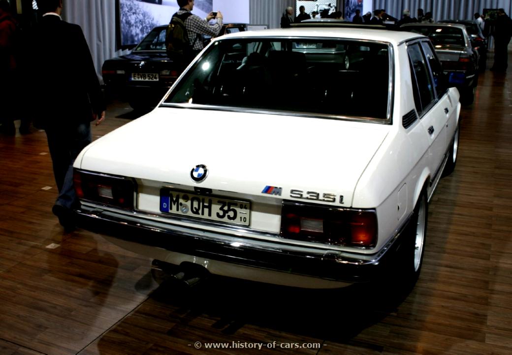 BMW M 535i E12 1979 #3