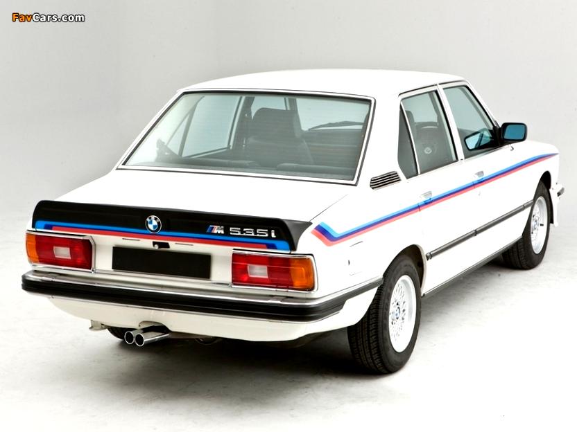 BMW M 535i E12 1979 #8
