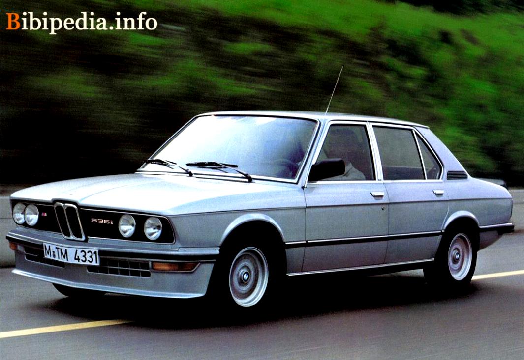 BMW M 535i E12 1979 #10