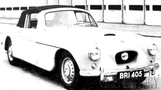 Bristol 405 Drophead Coupe 1954 #16