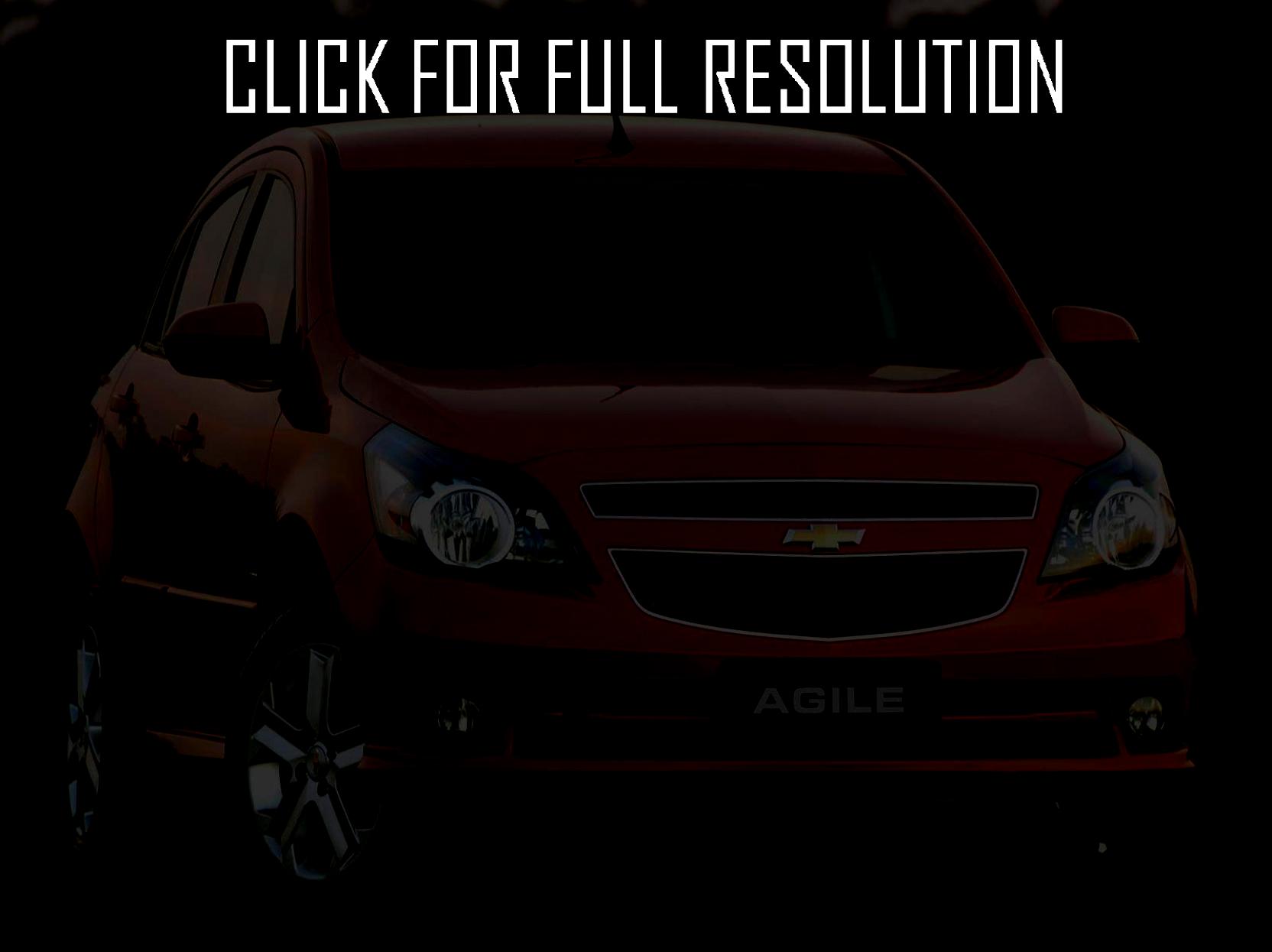 Chevrolet Agile 2013 #4