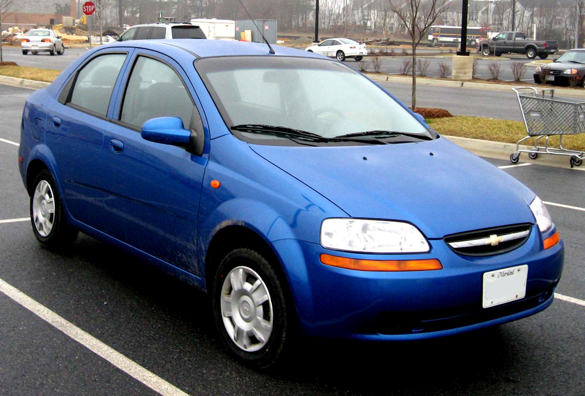 Chevrolet Aveo/Kalos Sedan 2004 on