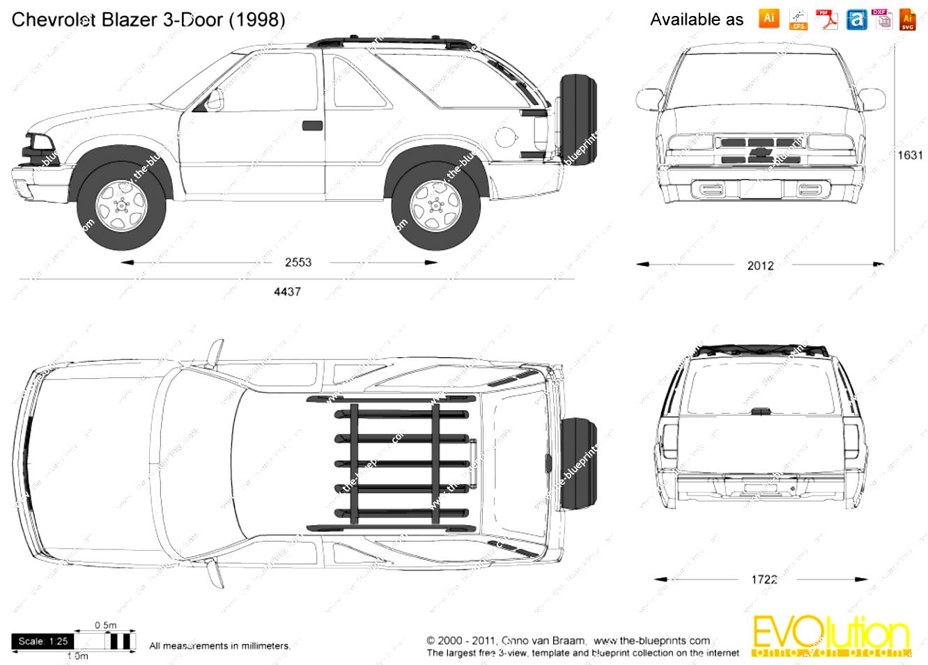 Chevrolet Blazer 3 Doors 1997 #6