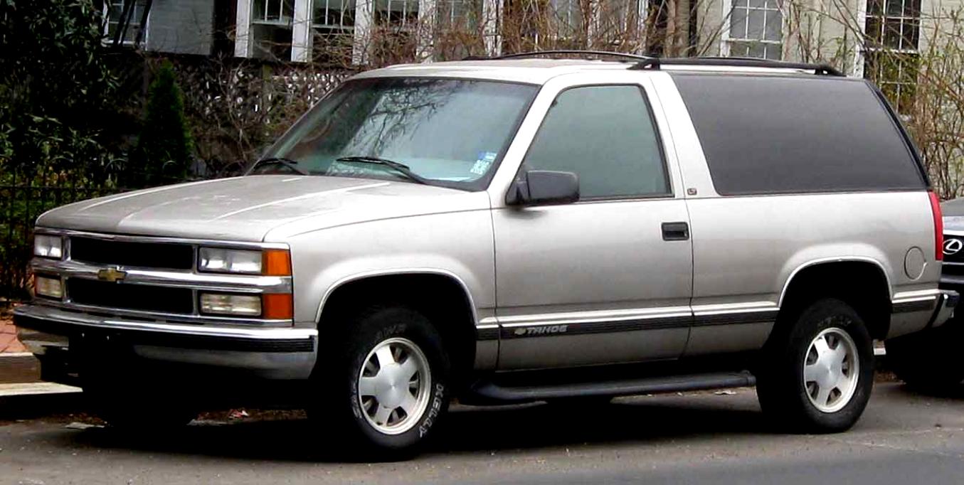 Chevrolet Blazer 5 Doors 1997 #9