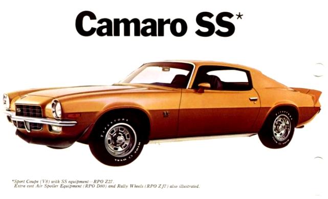 Chevrolet Camaro Super Sport 1971 #11