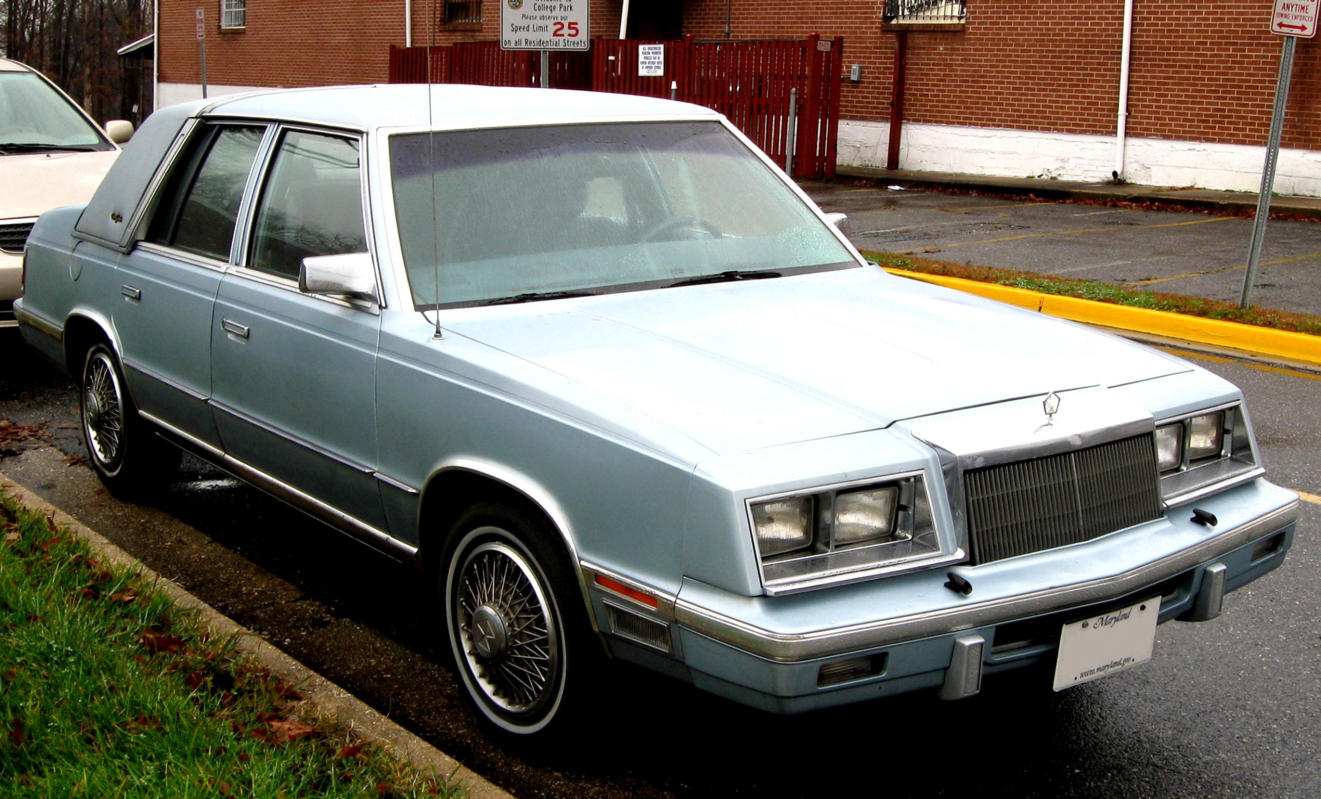 Chrysler LeBaron 1982 #25