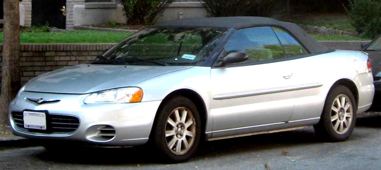 Chrysler Sebring Convertible 2001 #7