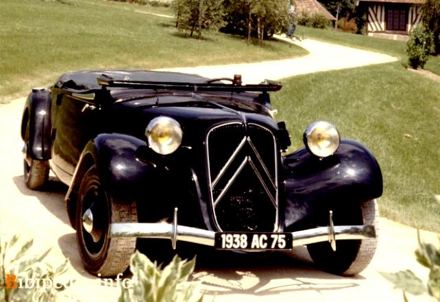 Citroen Traction 15 Cabriolet 1939 #4