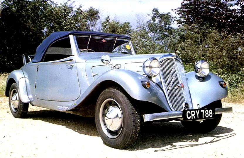 Citroen Traction Avant 11B Cabrio 1938 #3