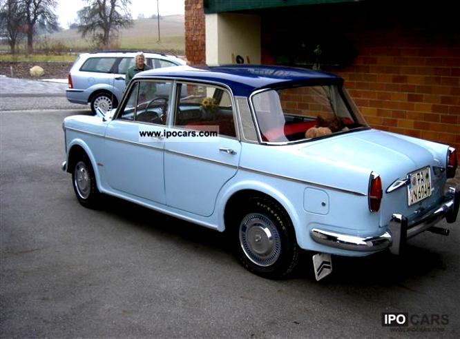 Fiat 1100 D 1962 #63