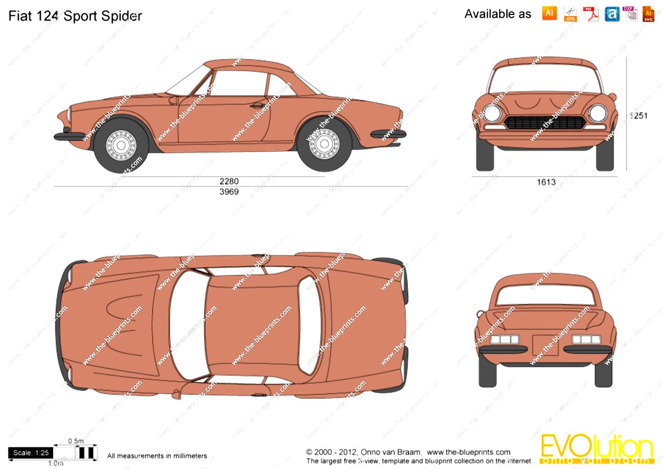 Fiat 124 Sport Spider 1969 #9