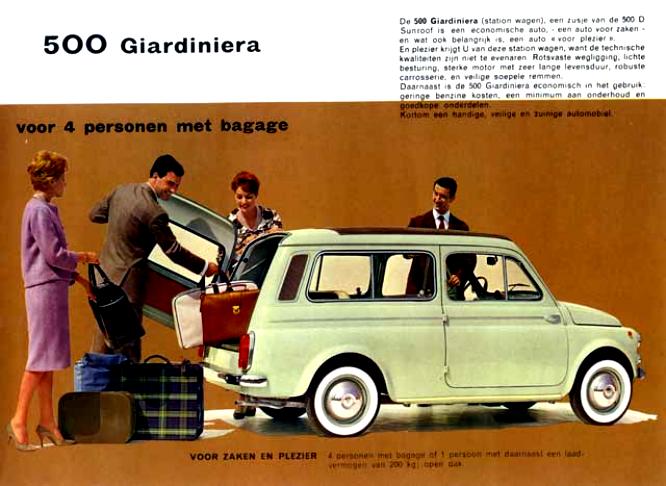 Fiat 500 K/Giardiniera 1960 #15