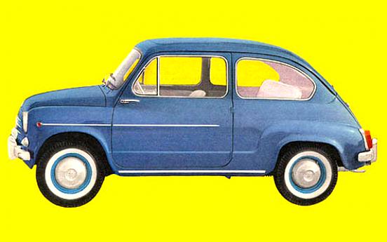 Fiat 600 D 1964 #5