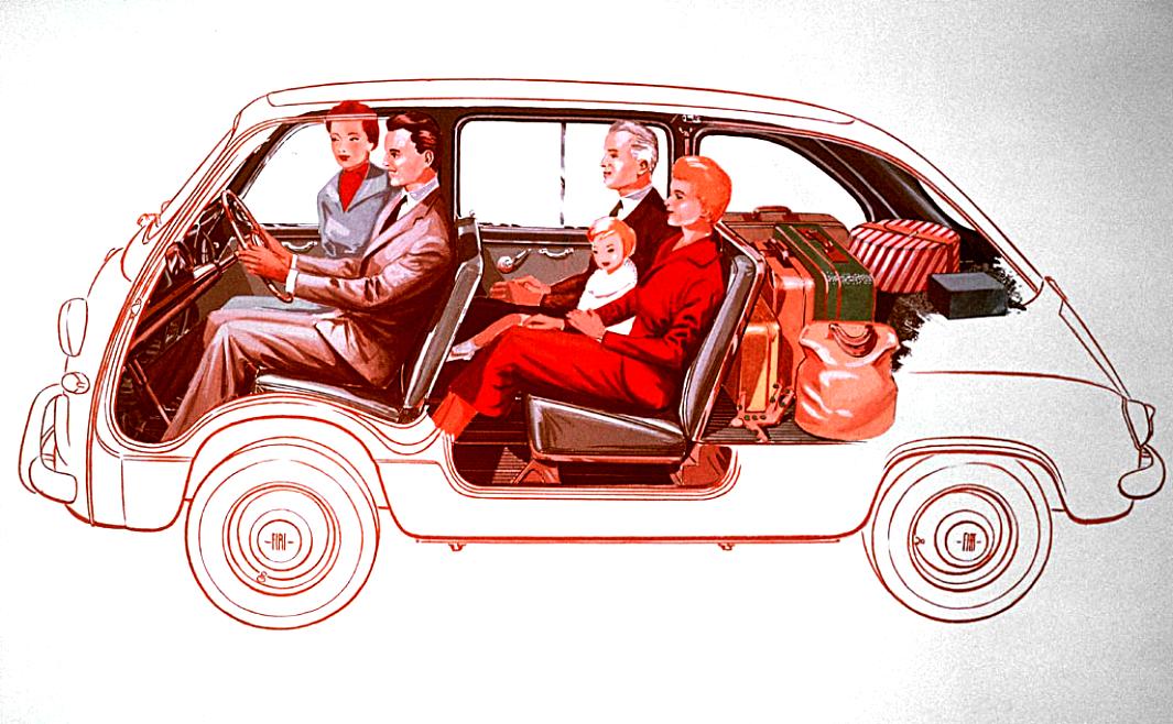 Fiat 600 Multipla 1955 #2