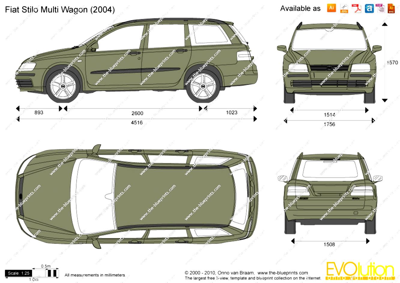 Fiat Stilo Multi Wagon 06 On Motoimg Com