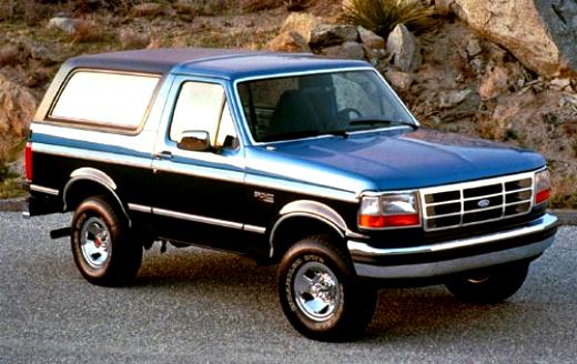 Ford Bronco 1992 #7