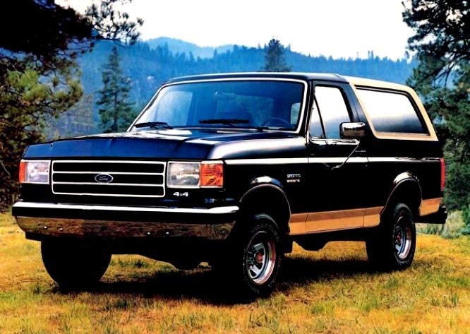 Ford Bronco 1992 #9