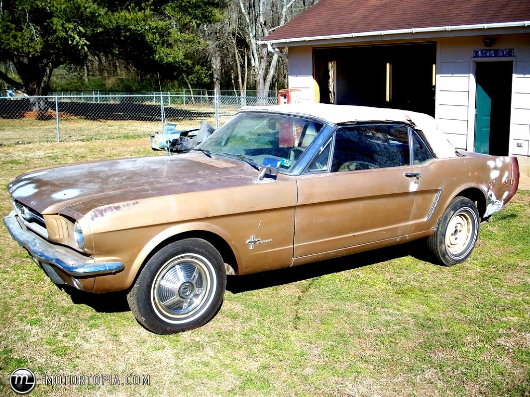 Ford Mustang Convertible 1964 #60