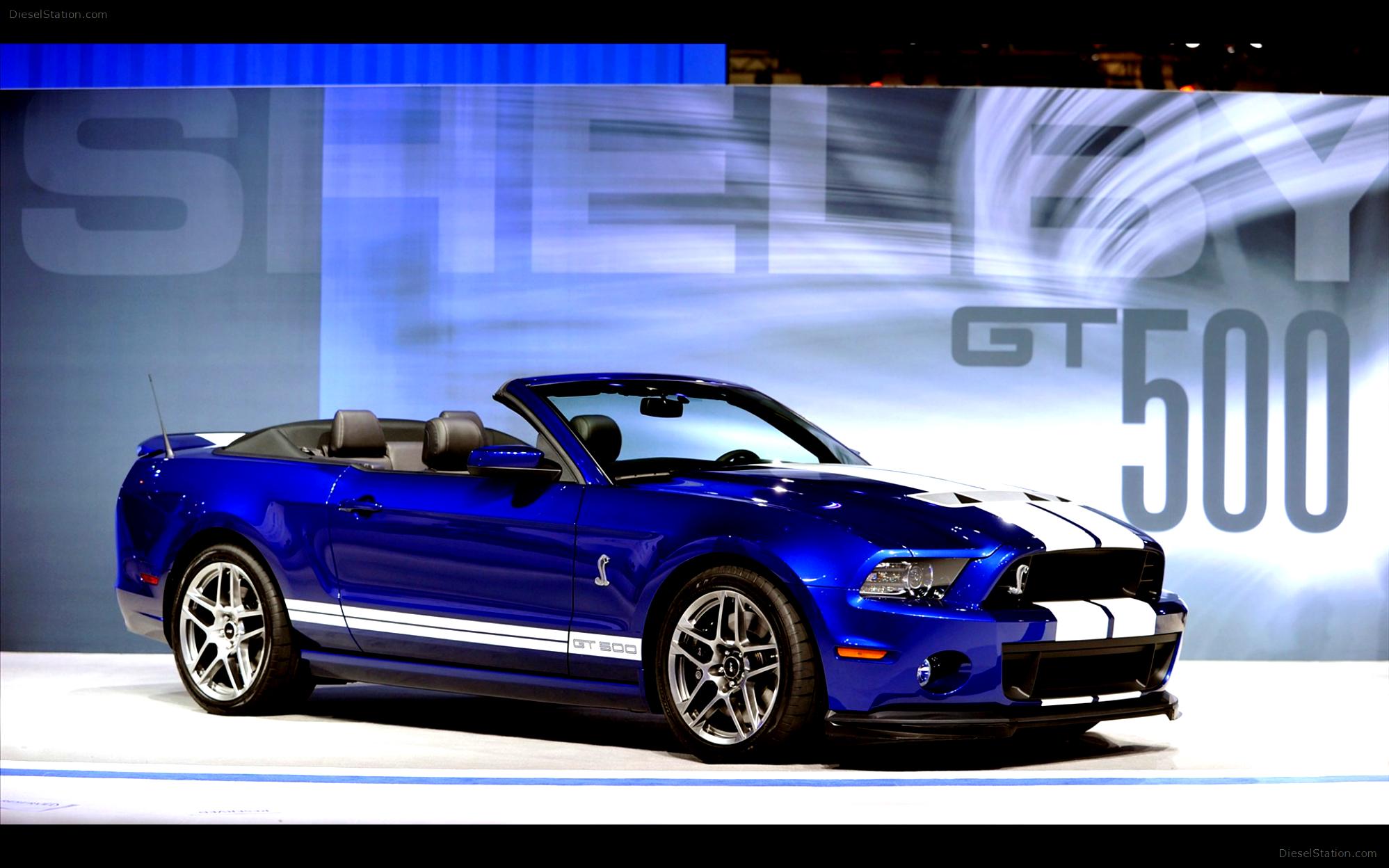 Ford Mustang Shelby GT500 Convertible 2012 #12