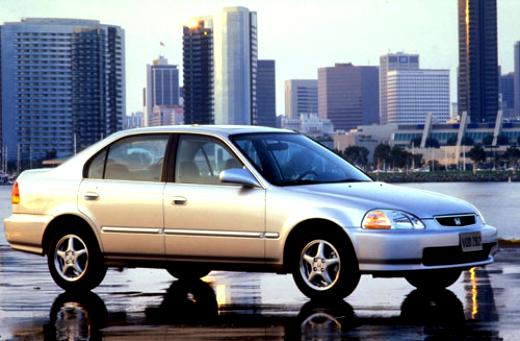 Honda Civic Coupe 1996 #6