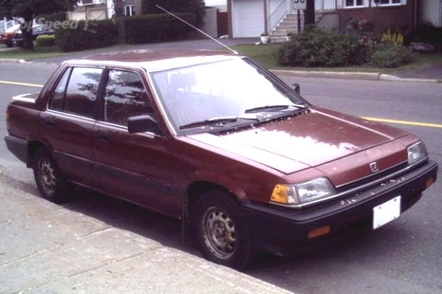 Honda Civic Sedan 1987 #6