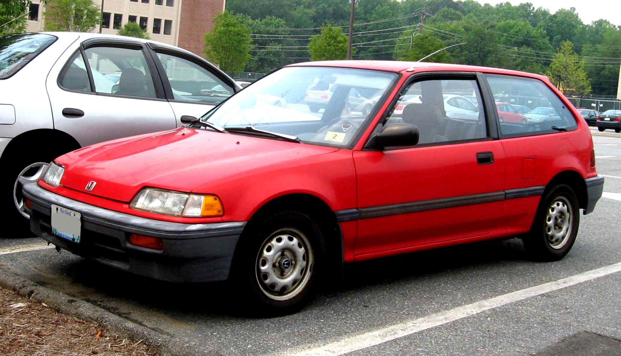 Honda Civic Sedan 1987 #10