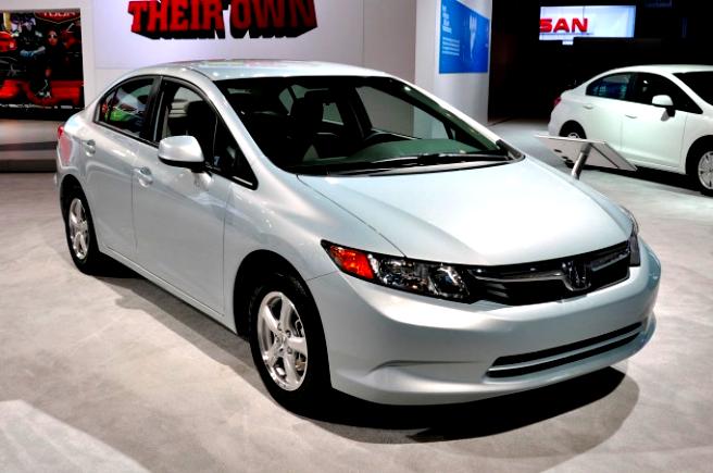 Honda Civic Sedan Hatural Gas 2012 #9