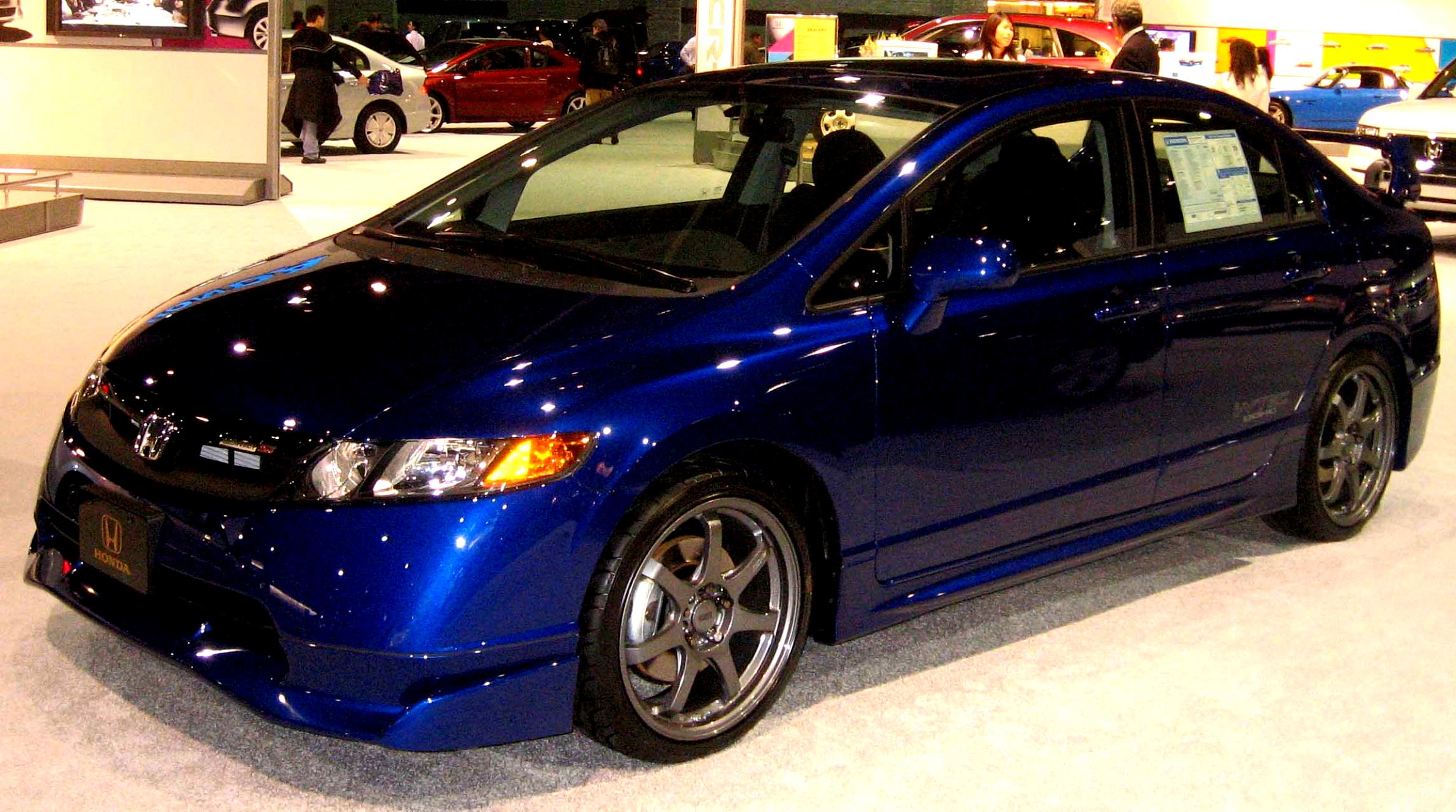 Honda Civic Sedan Si US 2007 #5