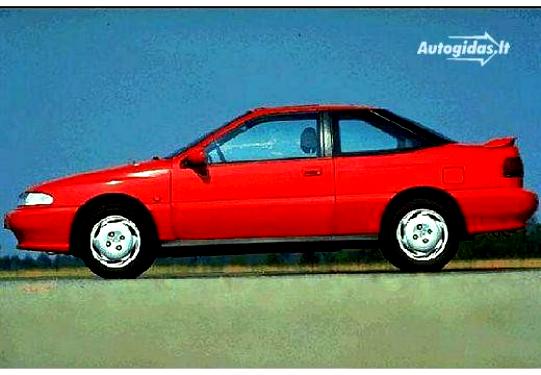 Hyundai Scoupe 1990 #5