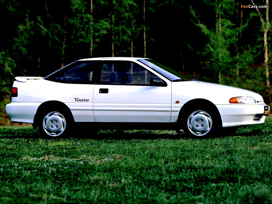 Hyundai Scoupe 1992 #4