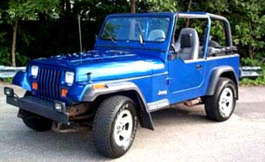 Jeep Wrangler 1996 #8