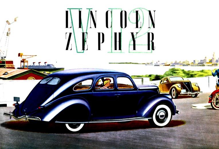 Lincoln Zephyr Fastback 1936 #30